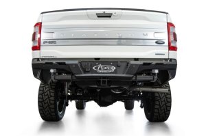 Ford F-150 Bumper - Rear - Addictive Desert Designs - Black Label - Hammer Black - `24-`27 Ford F-150 Bumper - Rear - Addictive Desert Designs - Black Label - Hammer Black - `24-`27